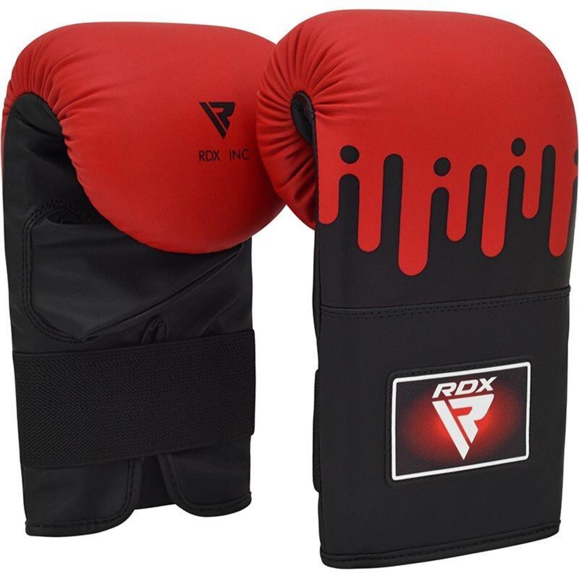 Boxing Bag Mitts F-Series - F9 - noir/rouge
