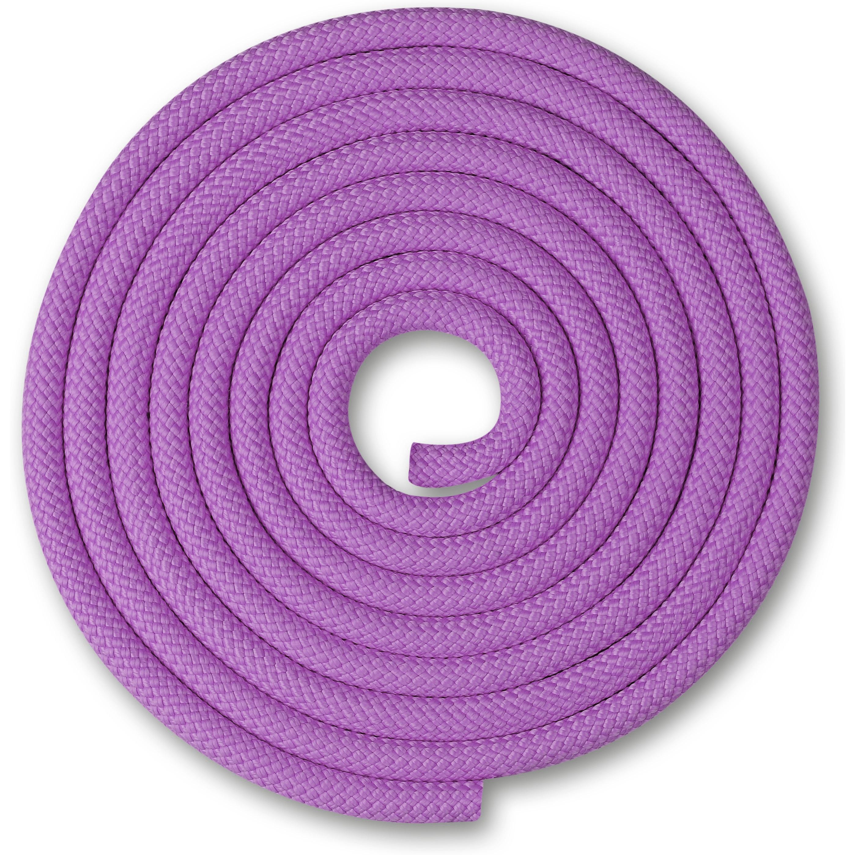 INDIGO SPORTS Cuerda para Gimnasia Rítmica Ponderada 150g INDIGO 2,5 m Púrpura