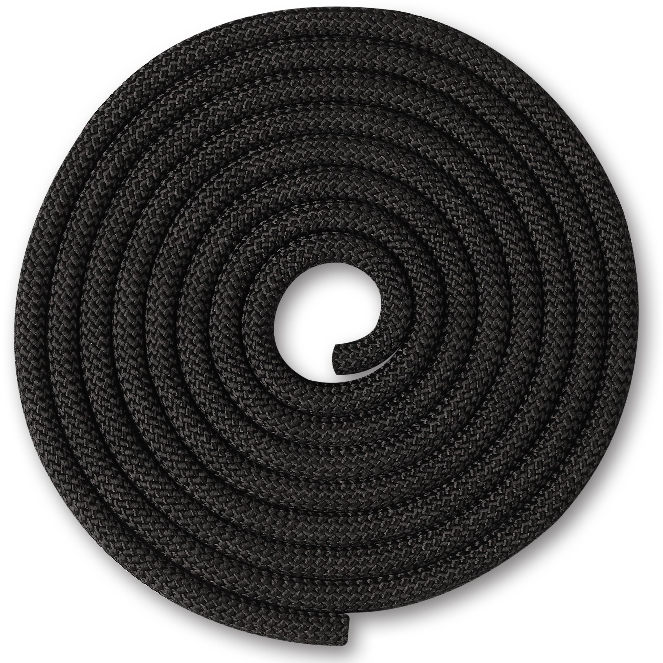 INDIGO SPORTS Cuerda para Gimnasia Rítmica 180 gr INDIGO Negro 3 m