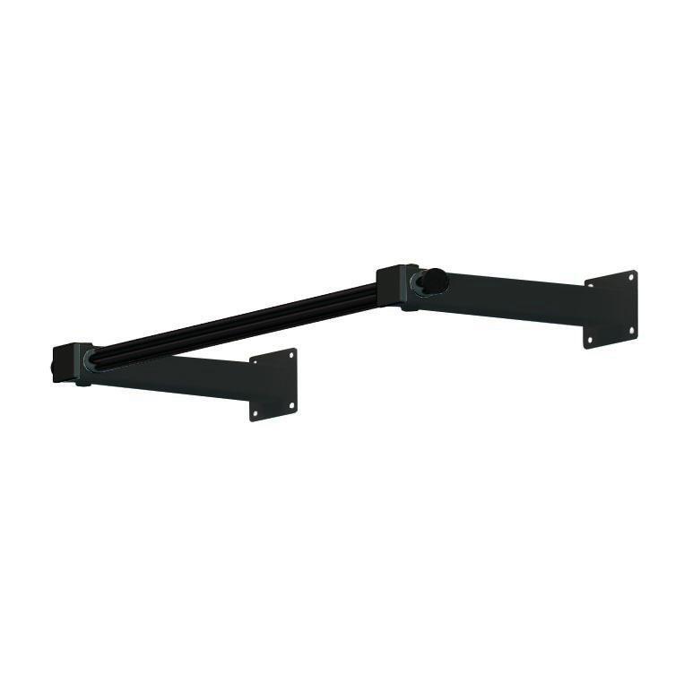 Barra de Elevações de Parede Até 150 kg SLIM2 SPEKTR 100*25 cm Preto