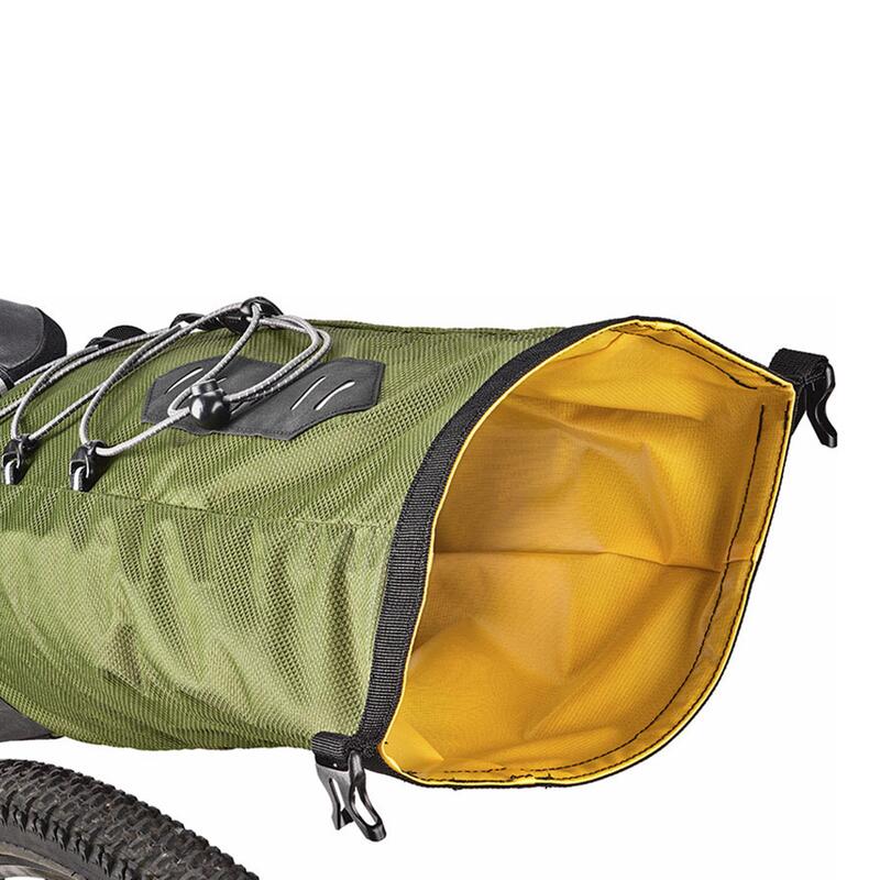 Bolsa impermeable para sillín de bicicleta de 11l.