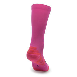 Calcetines BE STRONG fucsia de running
