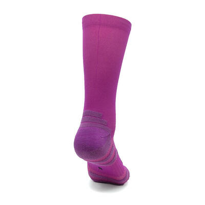 KAMUABU Calze running BASIC Cardinal - compressione leggera