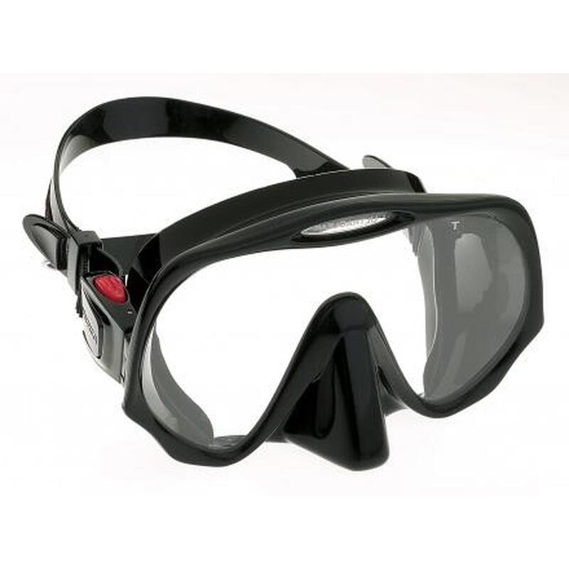 Frameless Scuba Diving Mask - Black