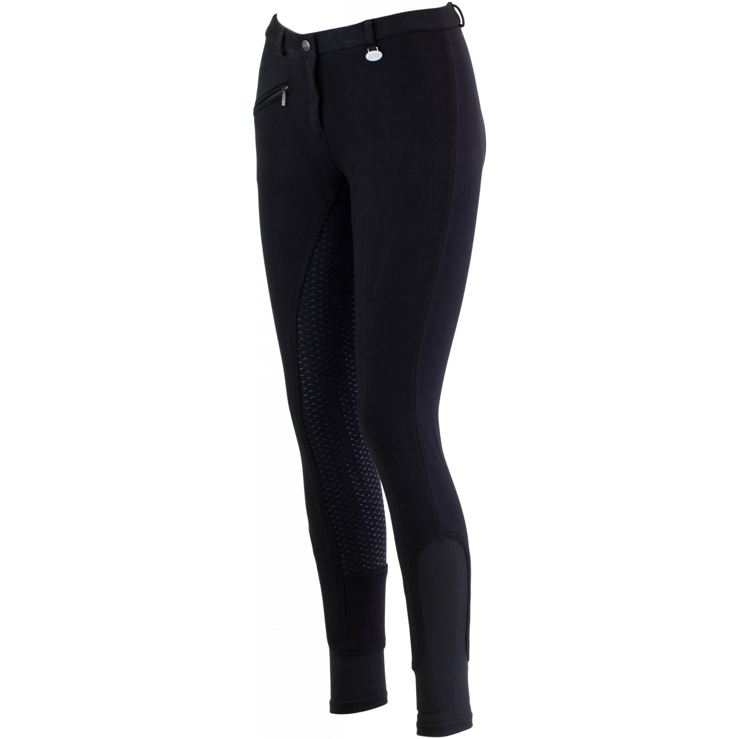 LAZURA Kinder Reithose Silikon Vollbesatz COMFORT