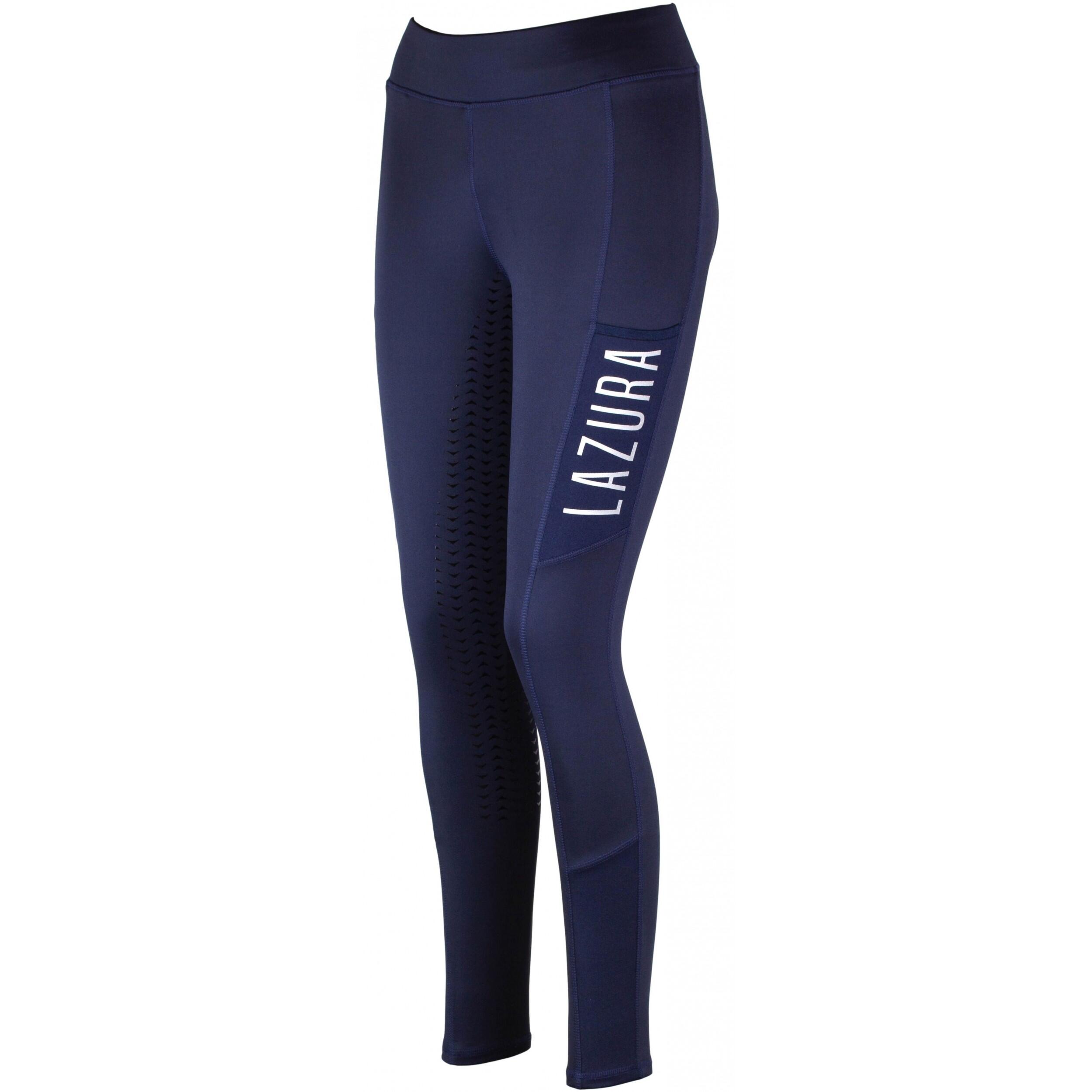LAZURA Kinder Reitleggings Silikon Vollbesatz EMILIA