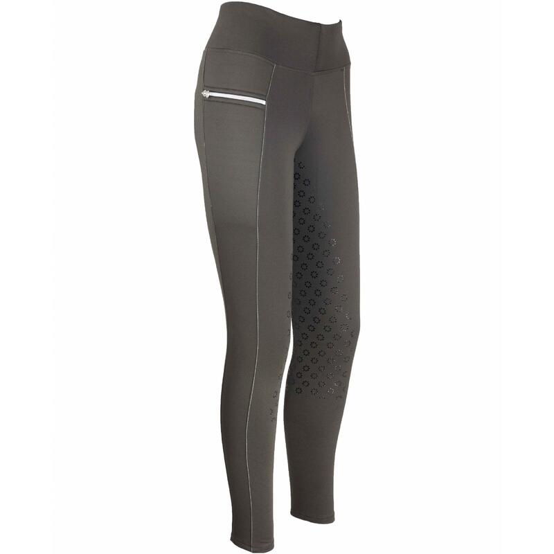 Winter Damen Reitleggings Silikon Vollbesatz LISA