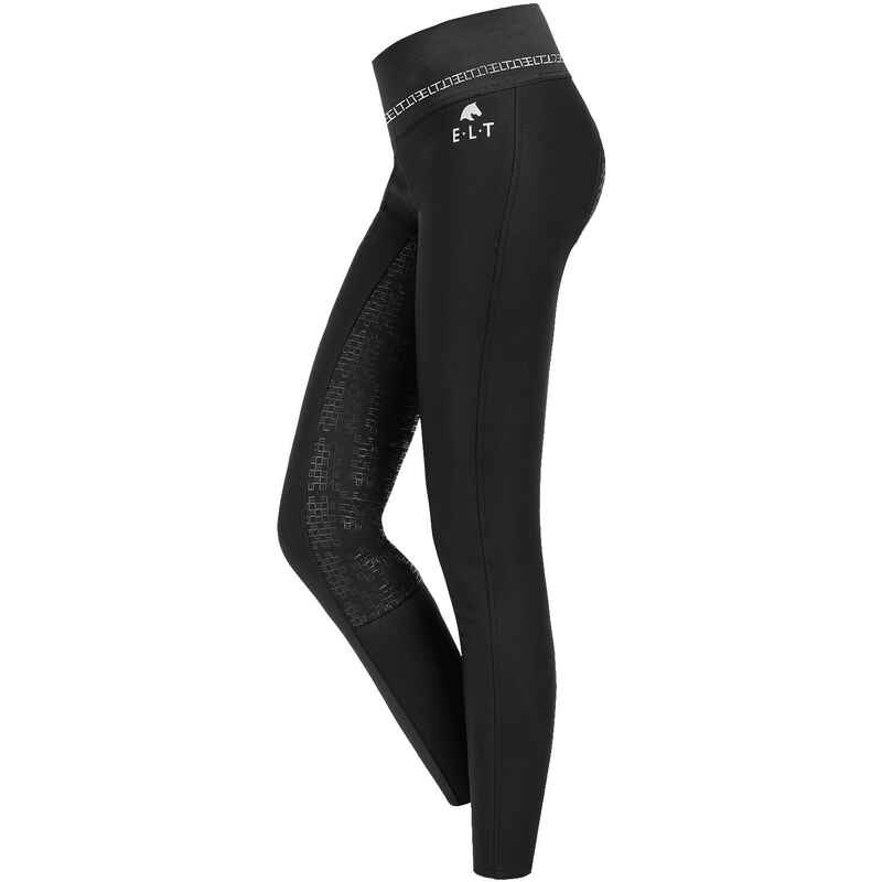 Winter Kinder Reitleggings Silikon Vollbesatz EMMA schwarz