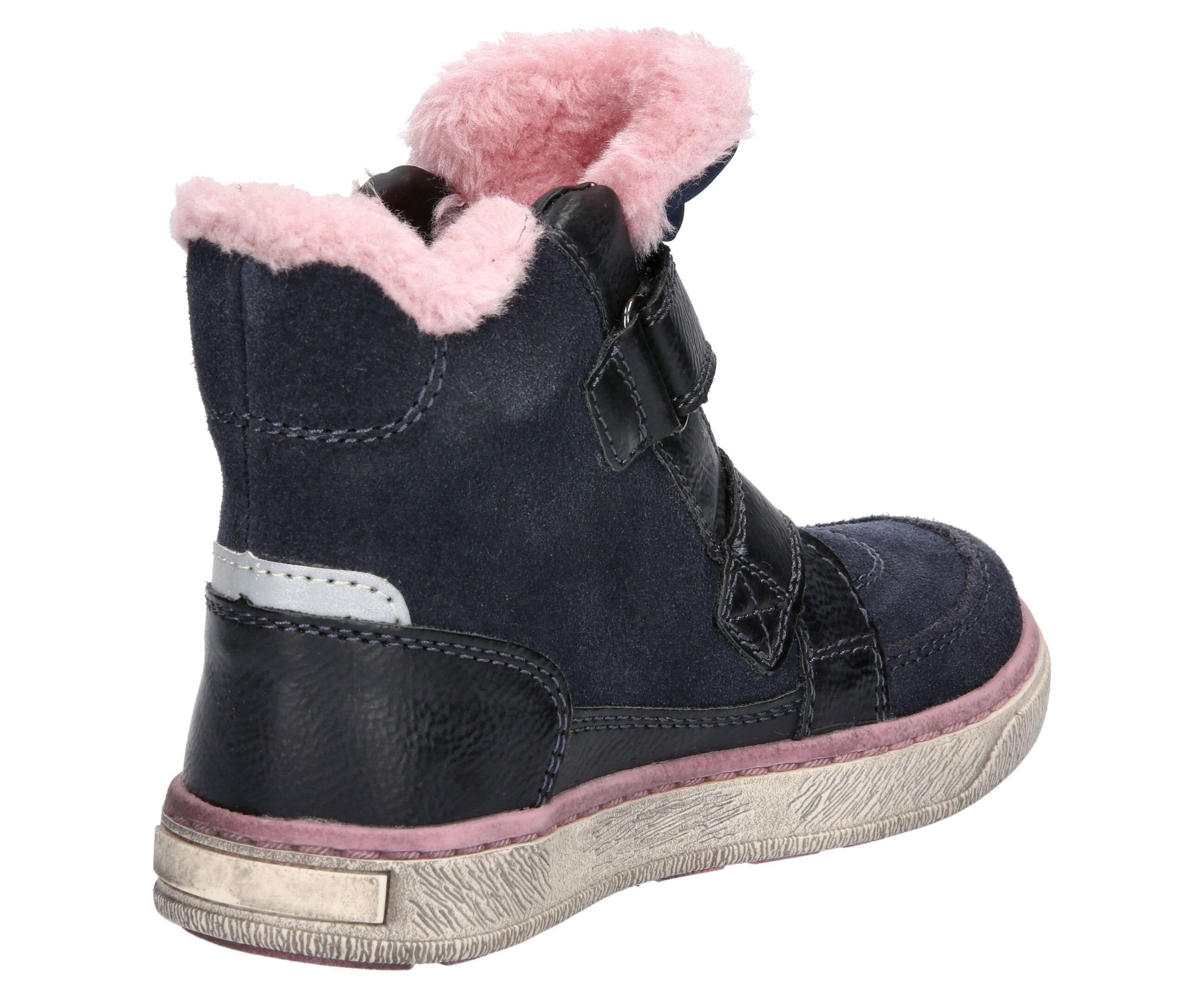Bottes - temps libre - enfants - étanches, chaudes - Sandrine V - bleu foncé 4/6
