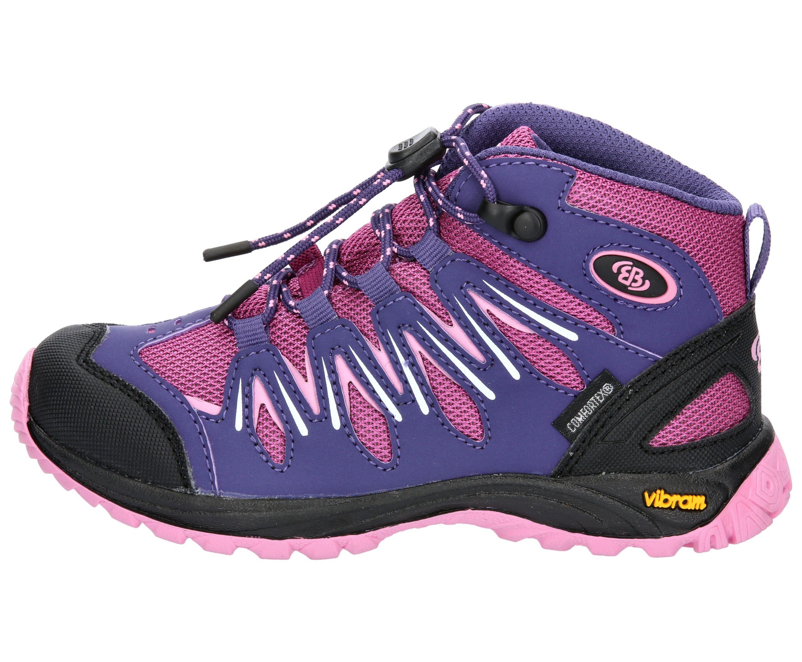 Brütting Expedition Kids High Outdoor Shoe Nylon Purple 2/5