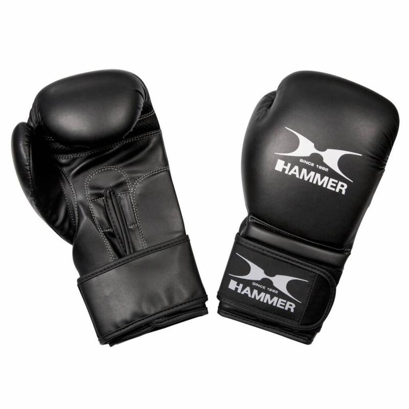 Boxing Bokshandschoenen PREMIUM TRAINING - PU - Zwart - 14 OZ