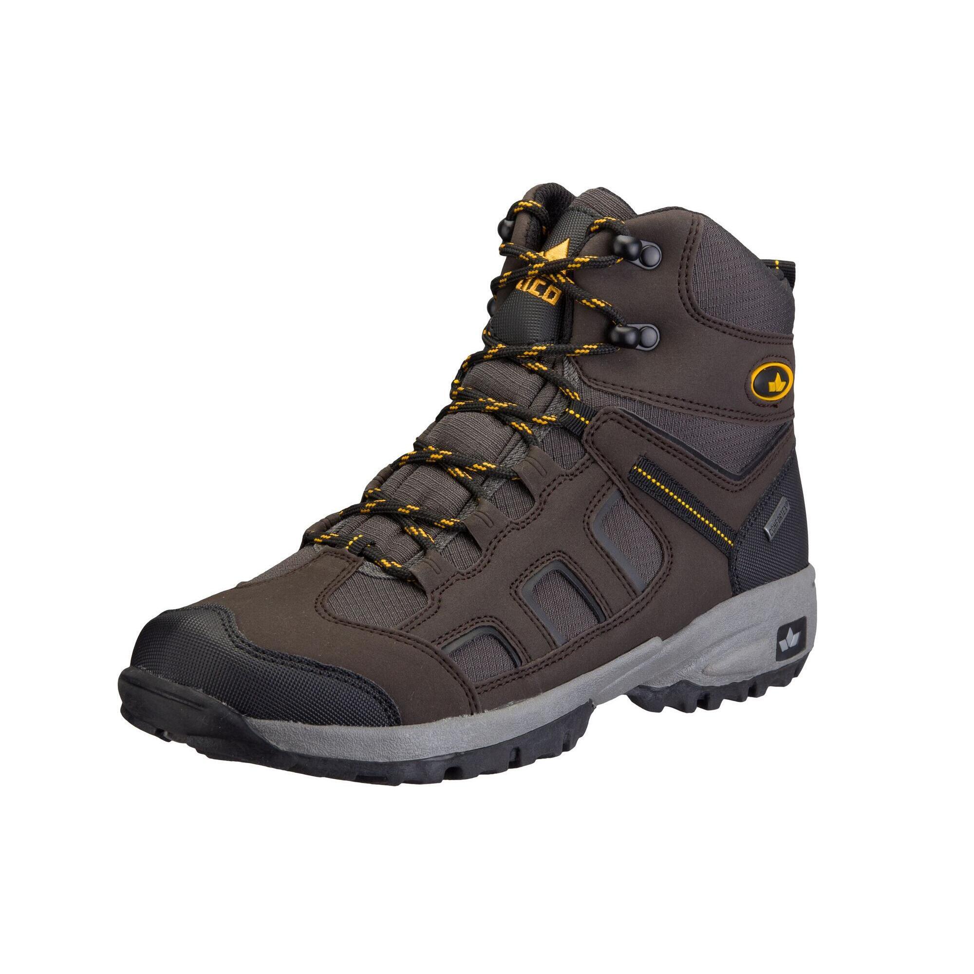 Lico - Chaussure Extérieure Imperméable Et Respirant Laçage Hommes Lico Eagar High - Chaussures De Sport - Marron - 44 - Decathlon