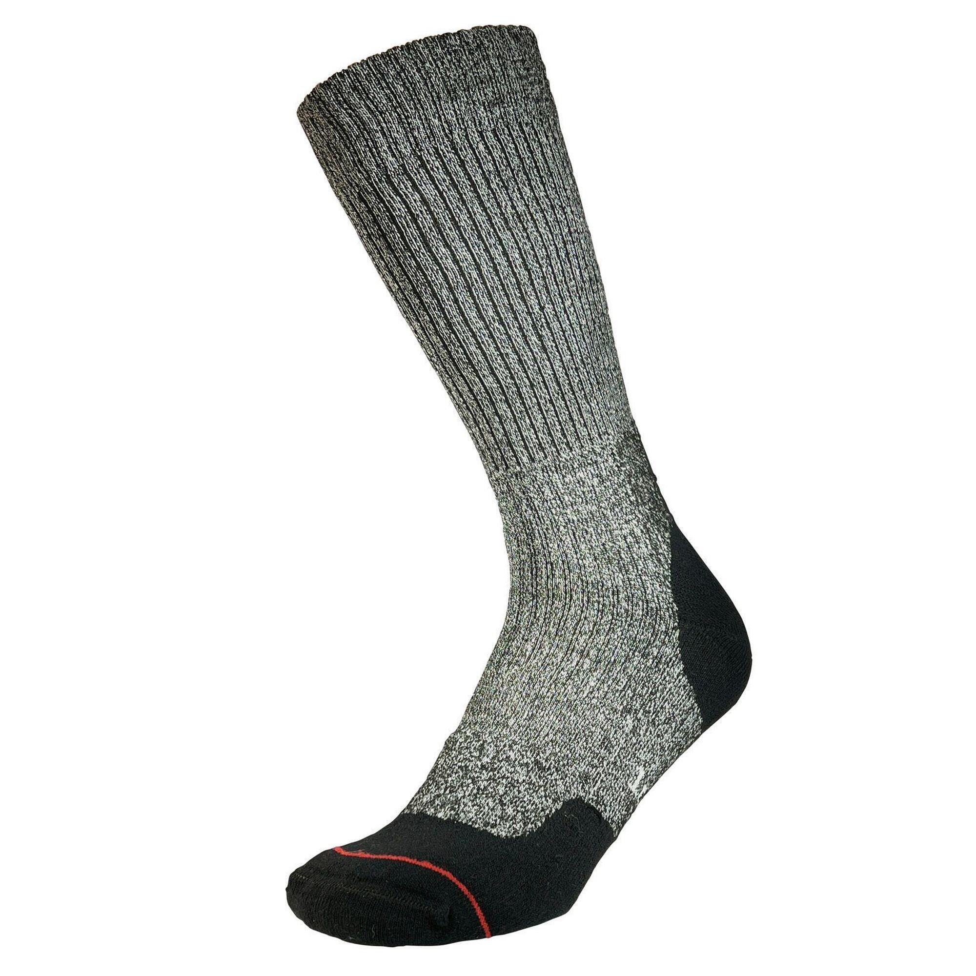 1000 MILE 1000 Mile Fusion Repreve Double Layer Sock Charcoal Marl/Black