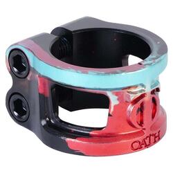 Cage V2 Alloy 2 Bolt Pernos - Negro/Teal/Rojo