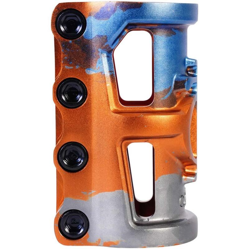 Morsetto Cage V2 Alloy 4 Bolt SCS - Arancione/Blu/Titanio