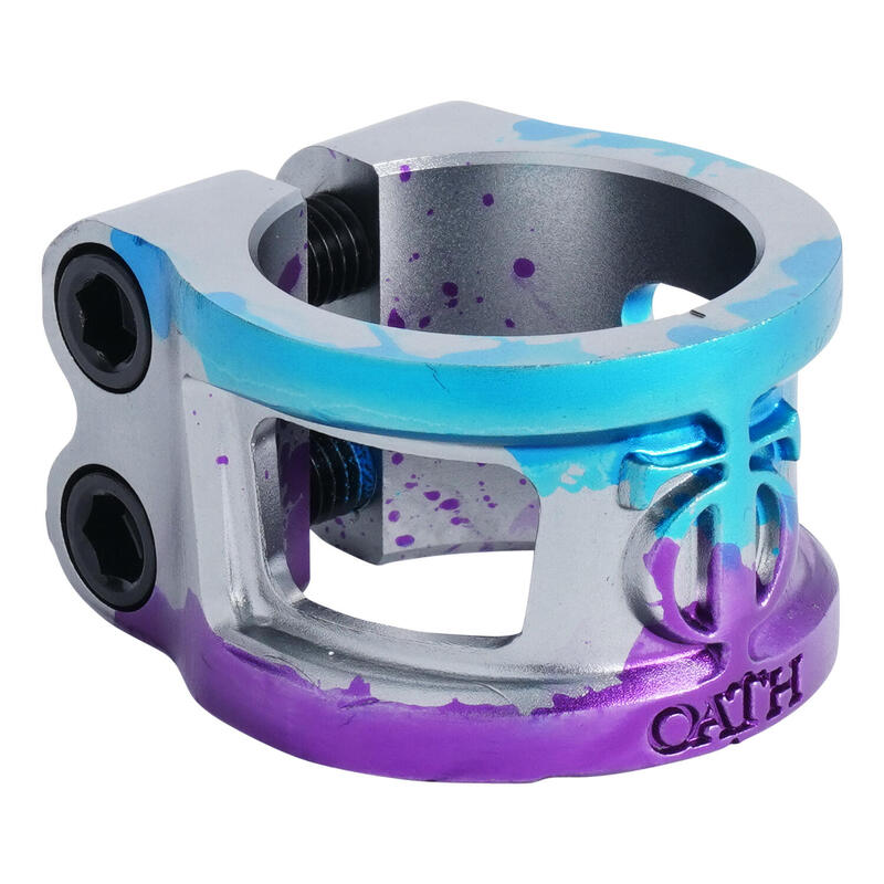 Cage V2 Alloy 2 Bolt Pernos - Azul/Morado/Titanio