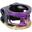 Morsetto Cage V2 Alloy 2 Bolt - Nero/viola/giallo