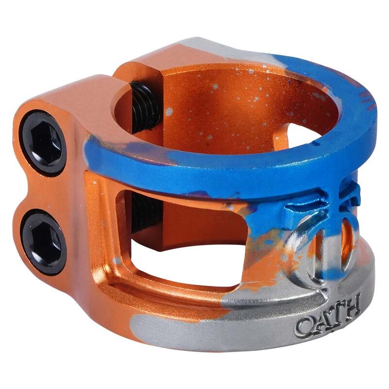 Cage V2 Alloy 2 Bolt Pernos - Naranja/Azul/Titanio