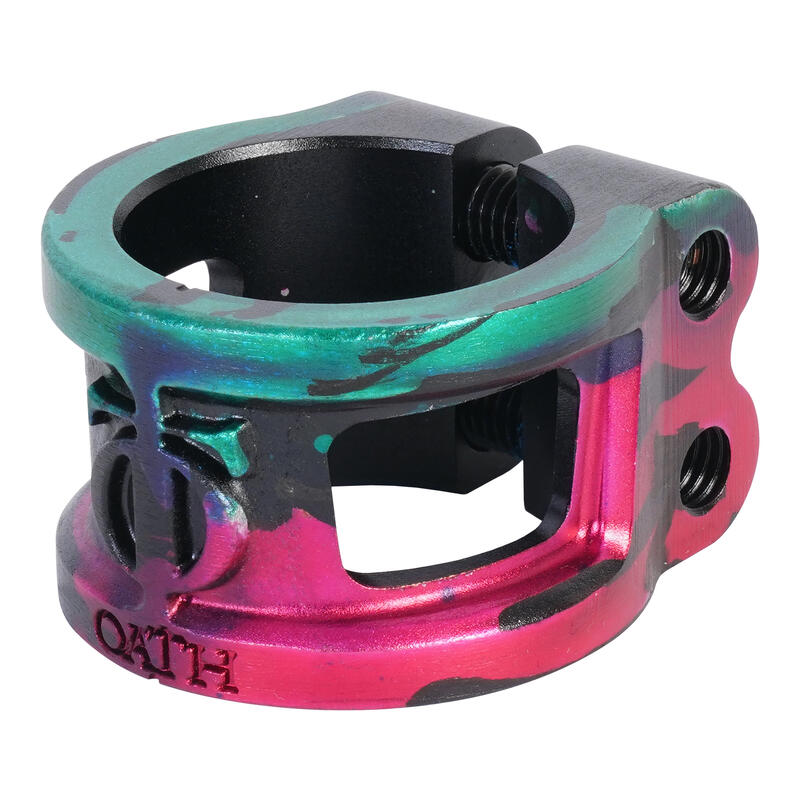 Morsetto Cage V2 Alloy 2 Bolt - Verde/Rosa/Nero