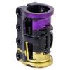 Cage V2 Alloy 4 Bolt SCS Pernos - Negro/Morado/Amarillo