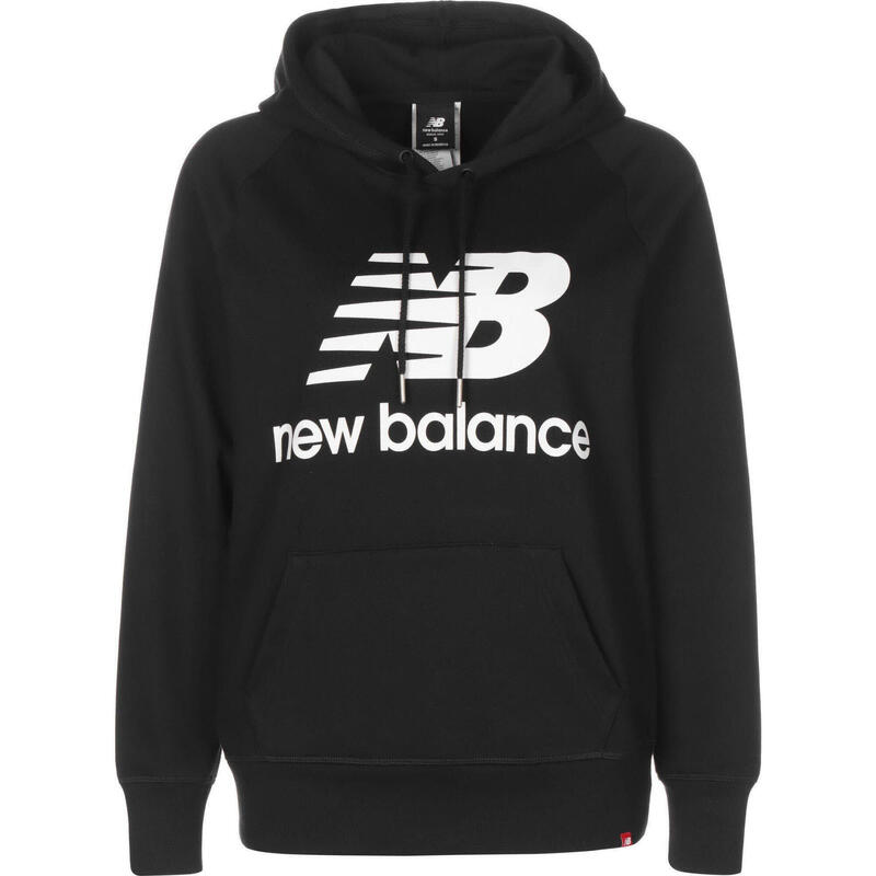 Sudadera Con Capucha para mujer new balance essentials negro fitness balanceessentials