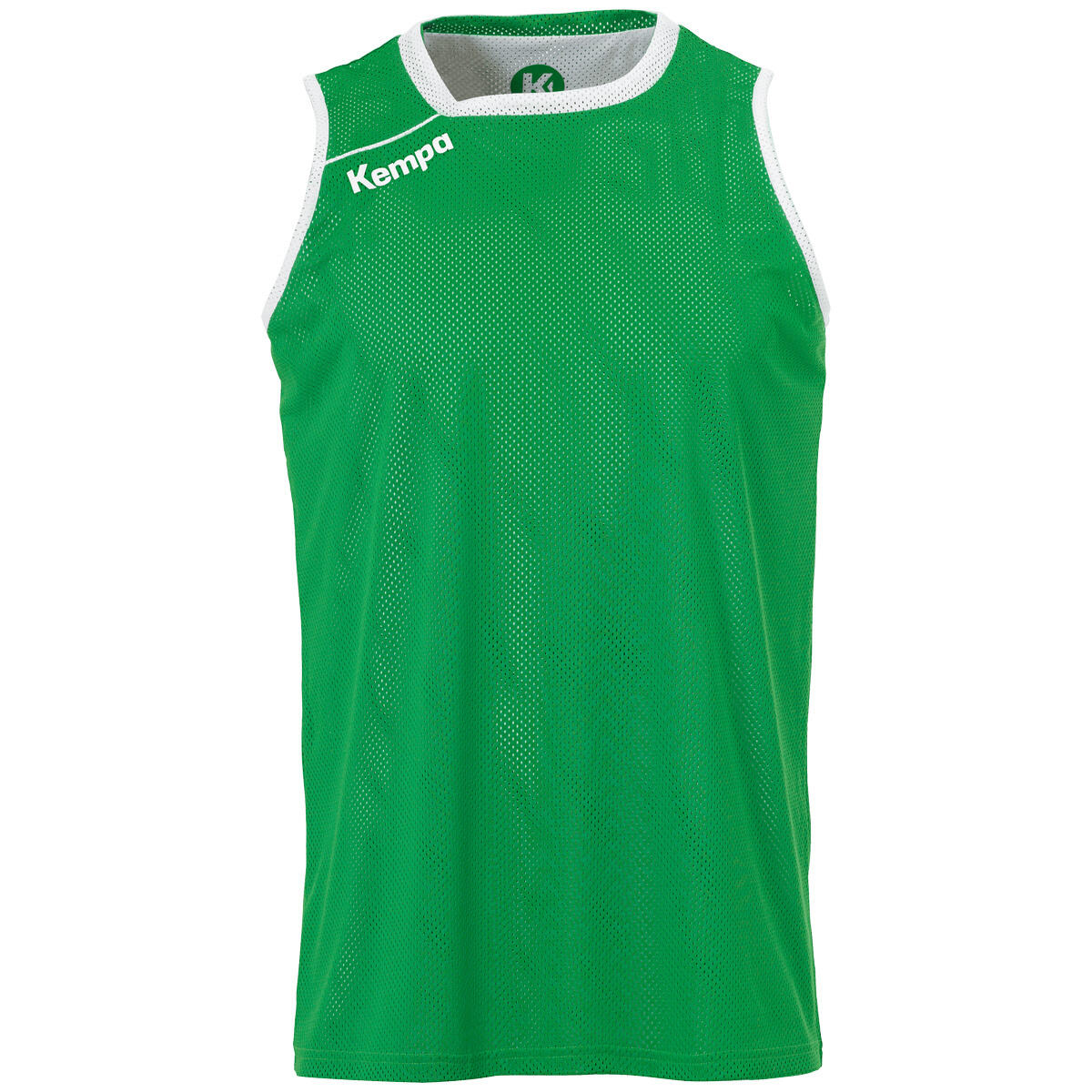 Kempa - Tanktop Reversible Kempa - Débardeur - Blanc|vert - 10 Ans / 140 Cm - Decathlon