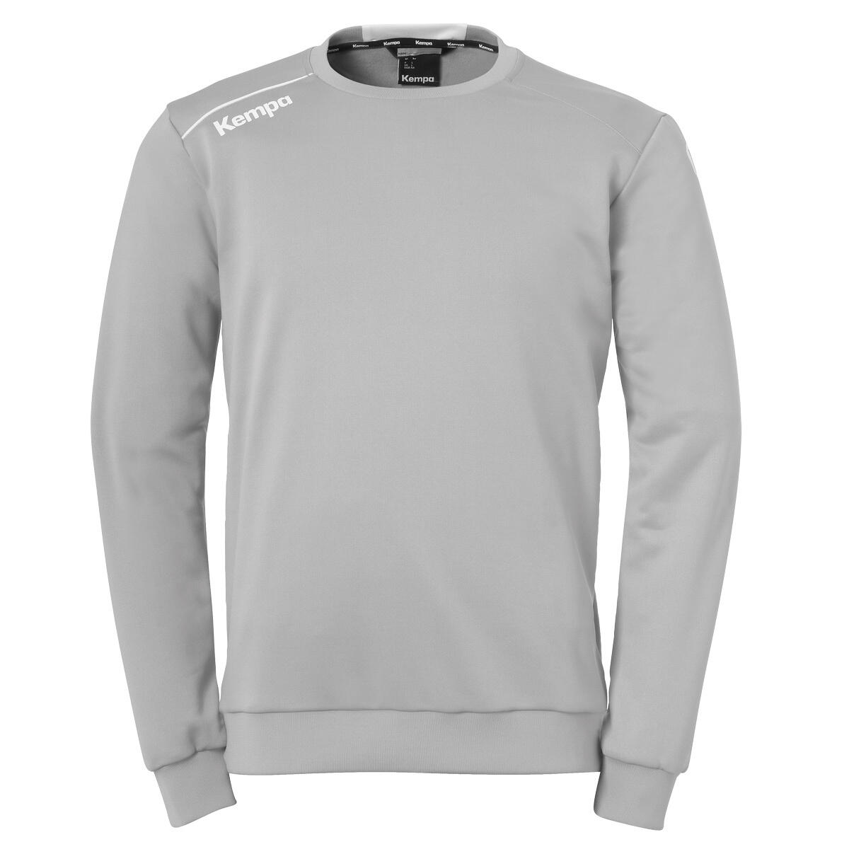 Kempa - T-shirt Manches Longues Player Training Top Kempa - T-shirt Manches Longues - Blanc|gris - 48 Xl - Decathlon