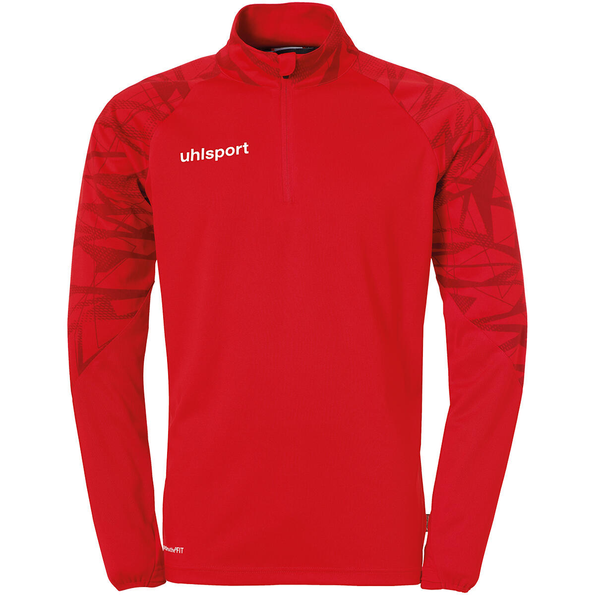 Uhlsport - T-shirt Manches Longues Goal 25 1/4 Zip Top Uhlsport - T-shirt Manches Longues - Blanc|rouge - 42 M/l - Decathlon