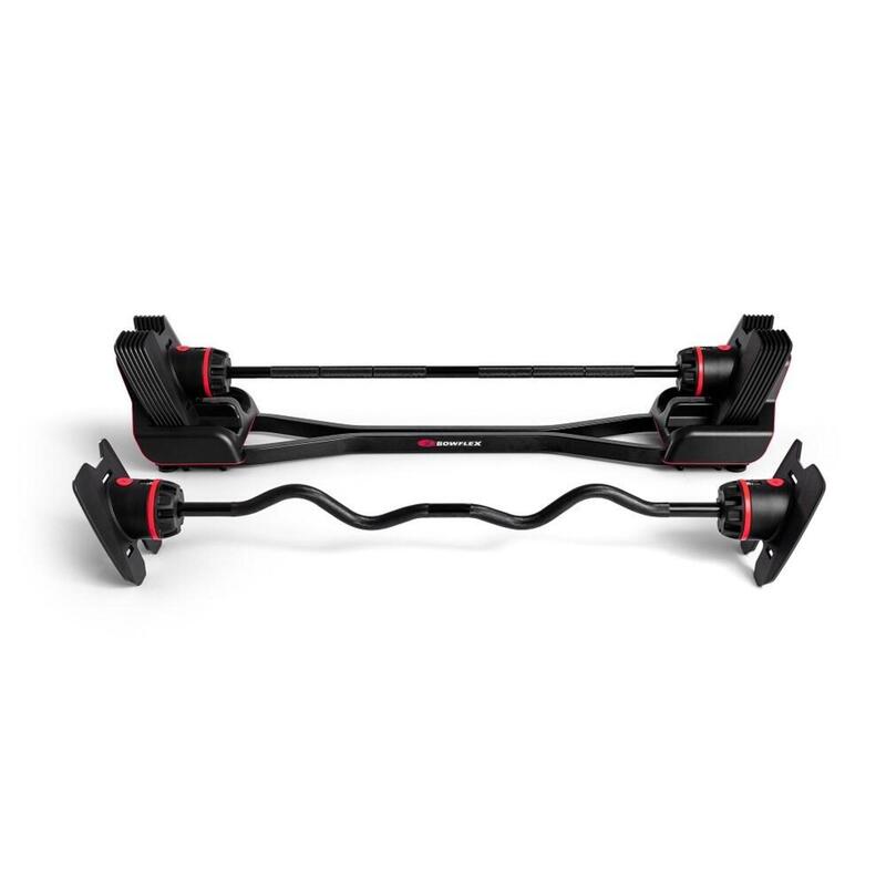 Bowflex SelectTech 2080 sostituisce 7 bilancieri barbell e 7 curl bar fino 54kg