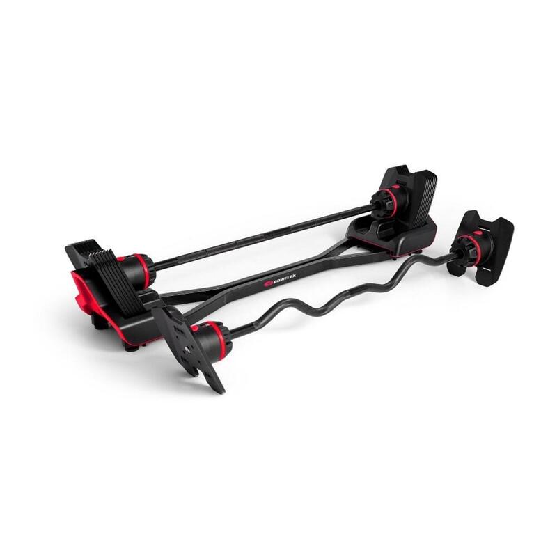 Bowflex SelectTech 2080 sostituisce 7 bilancieri barbell e 7 curl bar fino 54kg