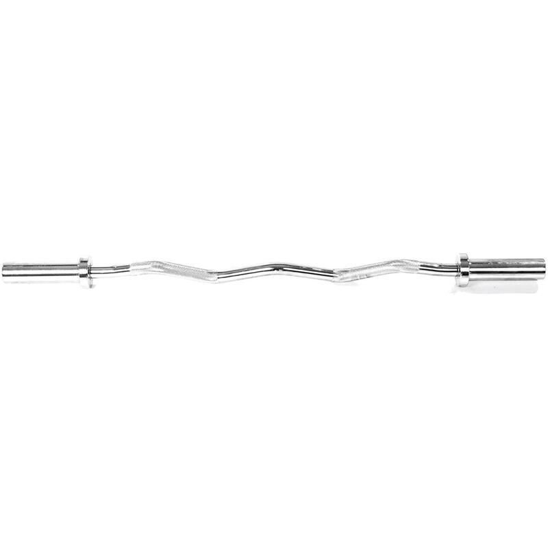 TOORX Olympique Curl Bar Chrome 120 cm BCO-120