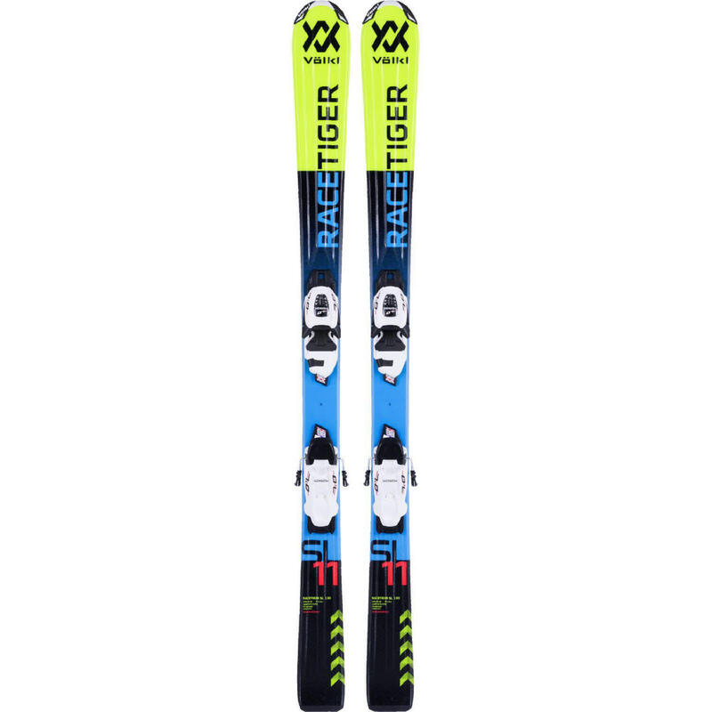 VÖLKL Skier RACETIGER JR YELLOW+VMOTION