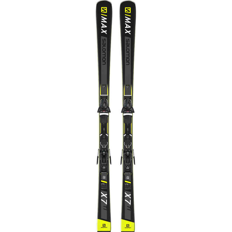 SALOMON Skier SKI SET E S/MAX W X7 Ti + L1
