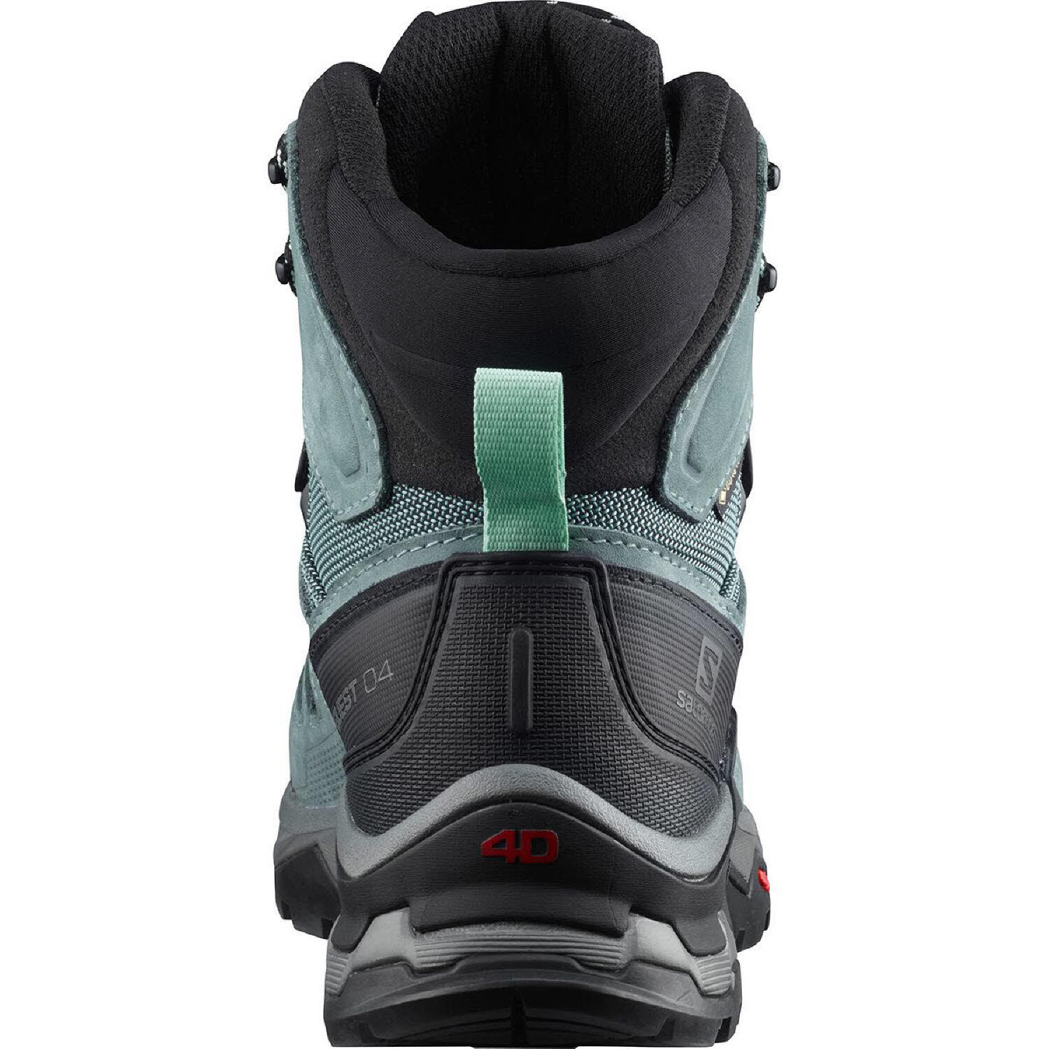 Chaussures Salomon Quest 4 Gore-Tex vert pour randonnée 3/5