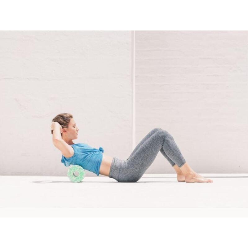 MED 45 Foam Roller Wit/Groen