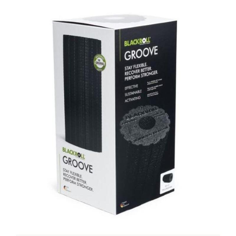 BLACKROLL® GROOVE STANDARD Foam Roller black