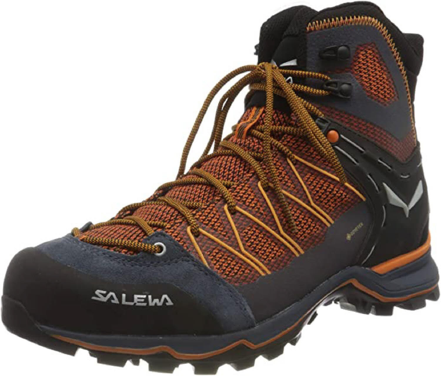 Scarpe da trekking Uomo Salewa Mountain Lite Goretex Arancione 1/7
