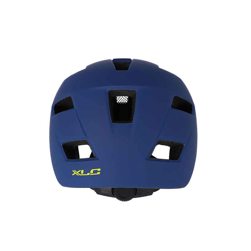 XLC MTB helm BH-C30 blauw-geel