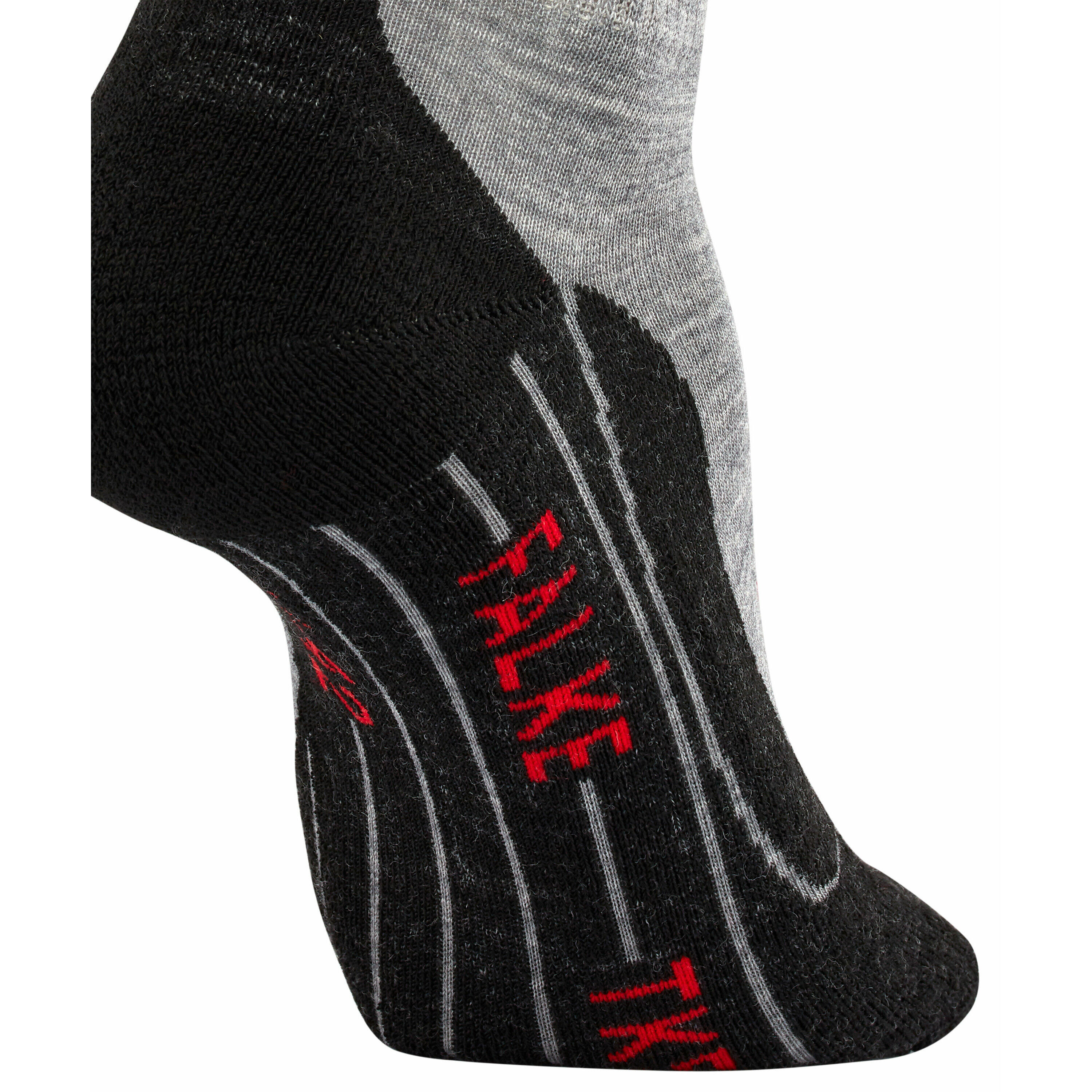 Chaussettes en laine pour femmes gris clair 6/6