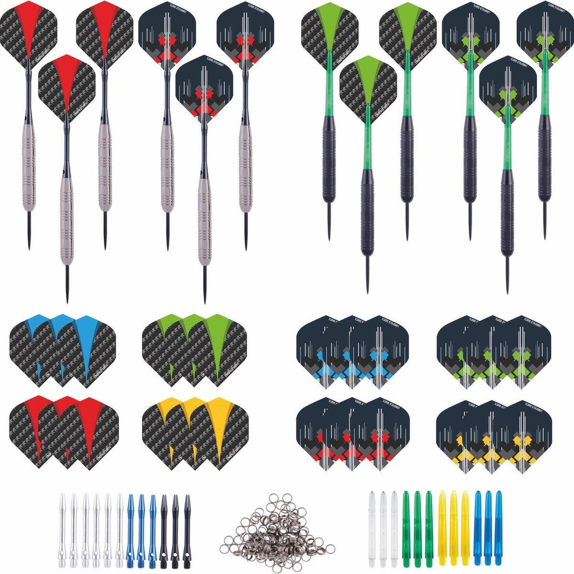LONGFIELD Longfield darts 4 sets steeltip brass tungsten look 23 gram