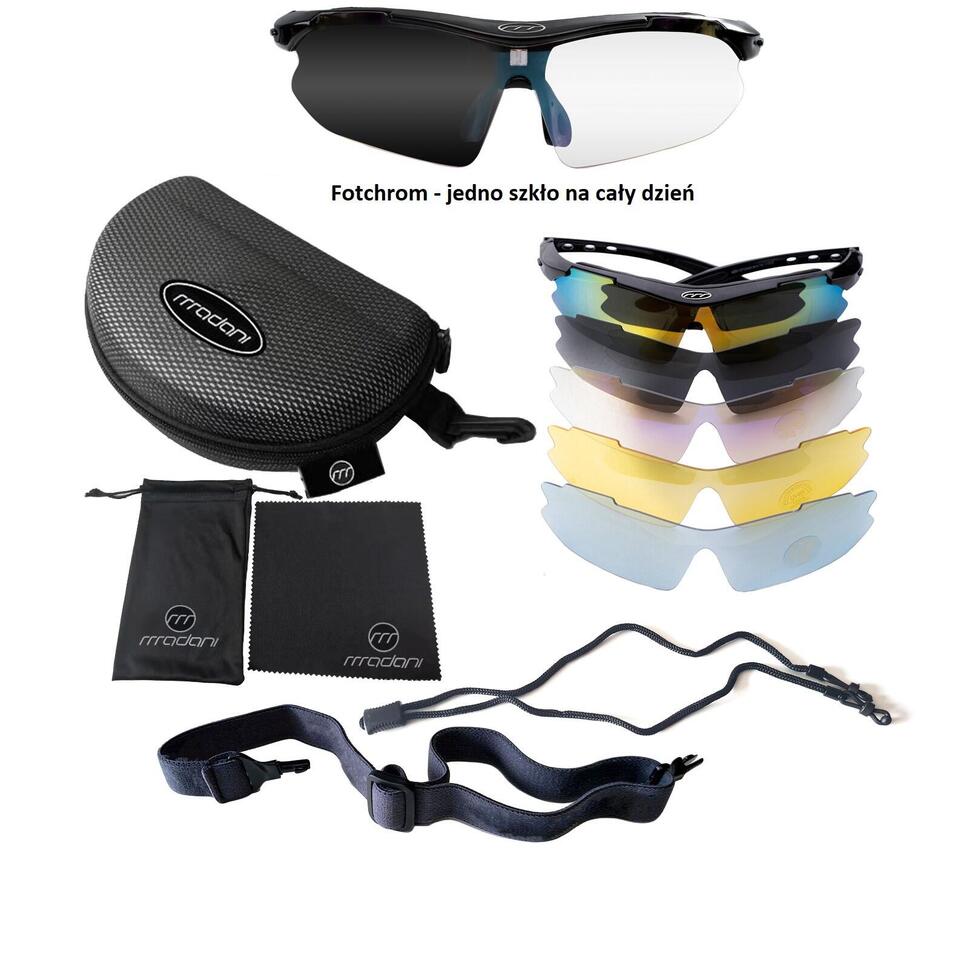 Fotochromowe okulary sportowe unisex madani SP0868