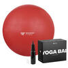 Fitnessbal - Yoga bal - Gymbal - Zitbal - 65 cm - Kleur: Rood