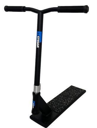 Trottinette trampoline Stegga Mini Noir aluminium 3,2 kg