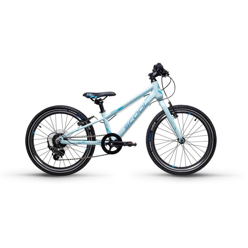 S'COOL | Kindervelo | 20-Zoll | Lixe race | Grau-blau