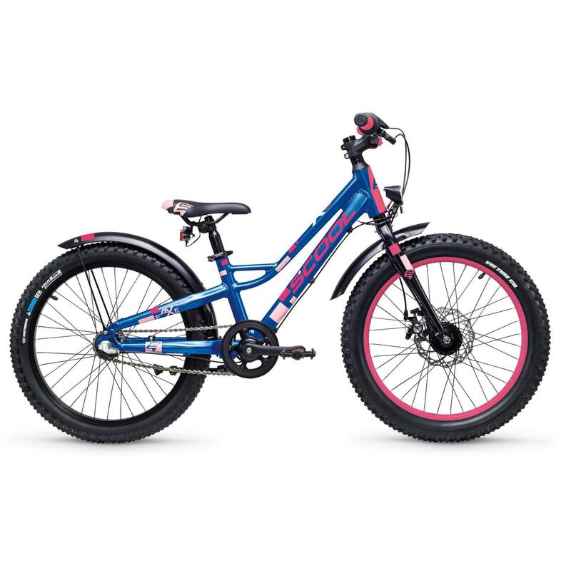 Velo  Kindervelo 20"  faxe 2  Blau-pink