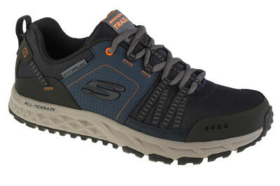 Wandelschoenen mannelijk skechers escape plan marineblauw
