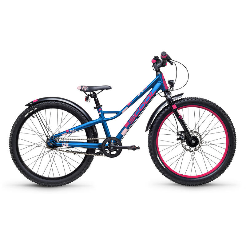S'COOL | Kindervelo 24" | faxe | blau pink