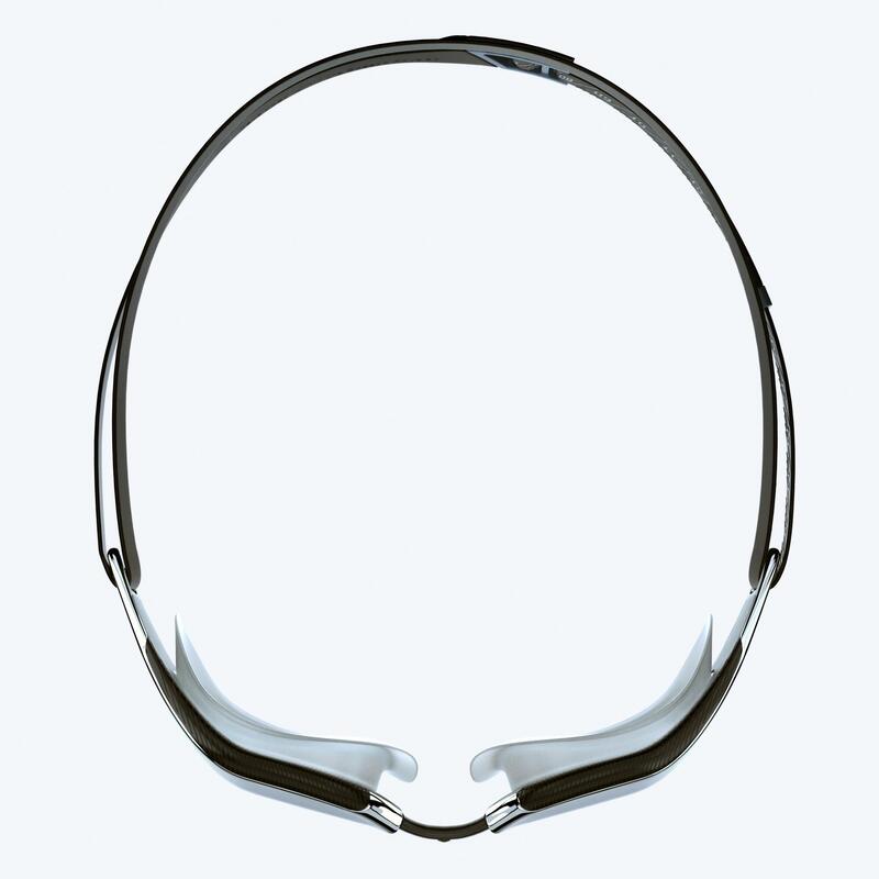 【FINA 認可 】FASTSKIN HYPERELITE 鍍膜 成人泳鏡 (亞洲版) - 黑色 /銀色