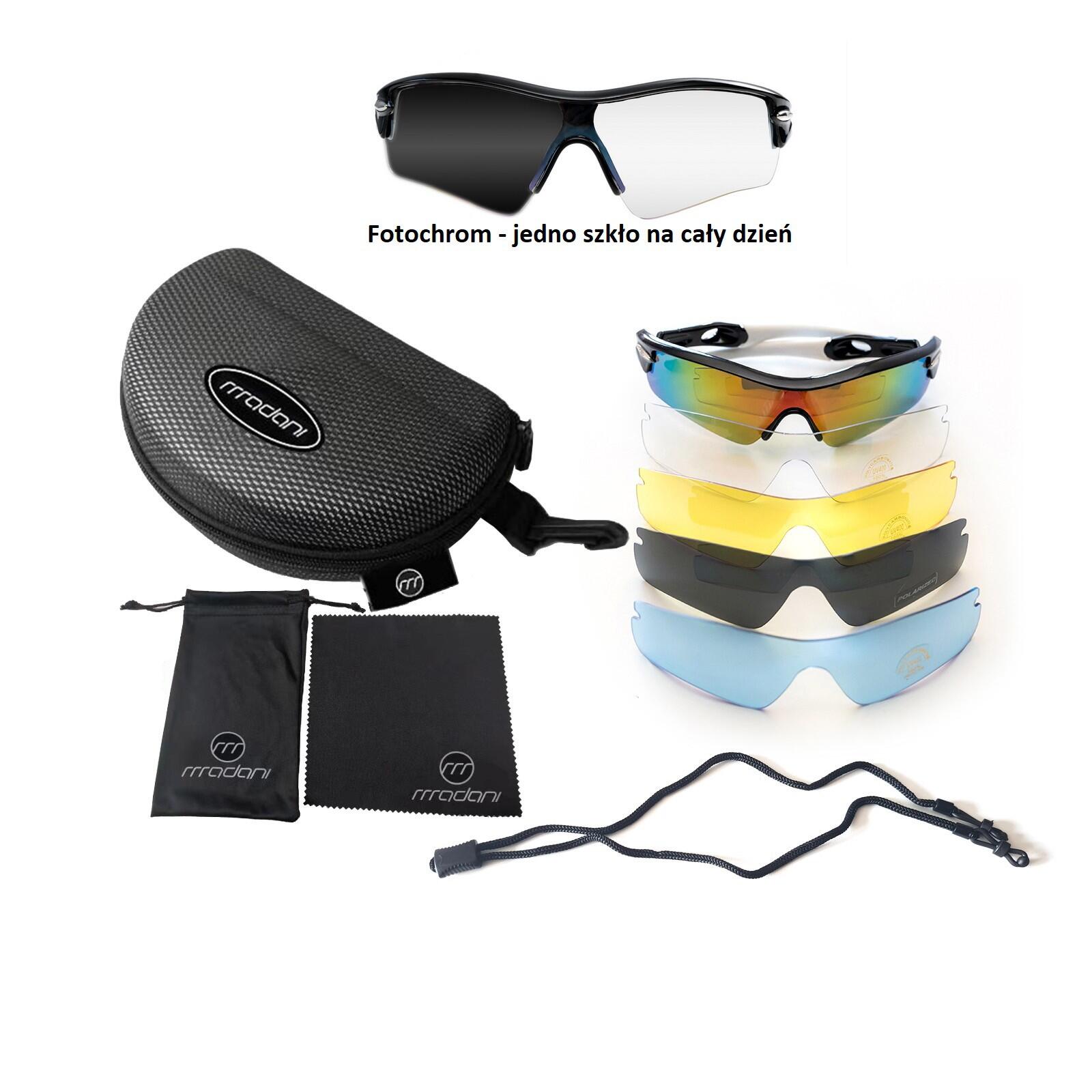 Fotochromowe okulary sportowe unisex madani SP0622 2/5