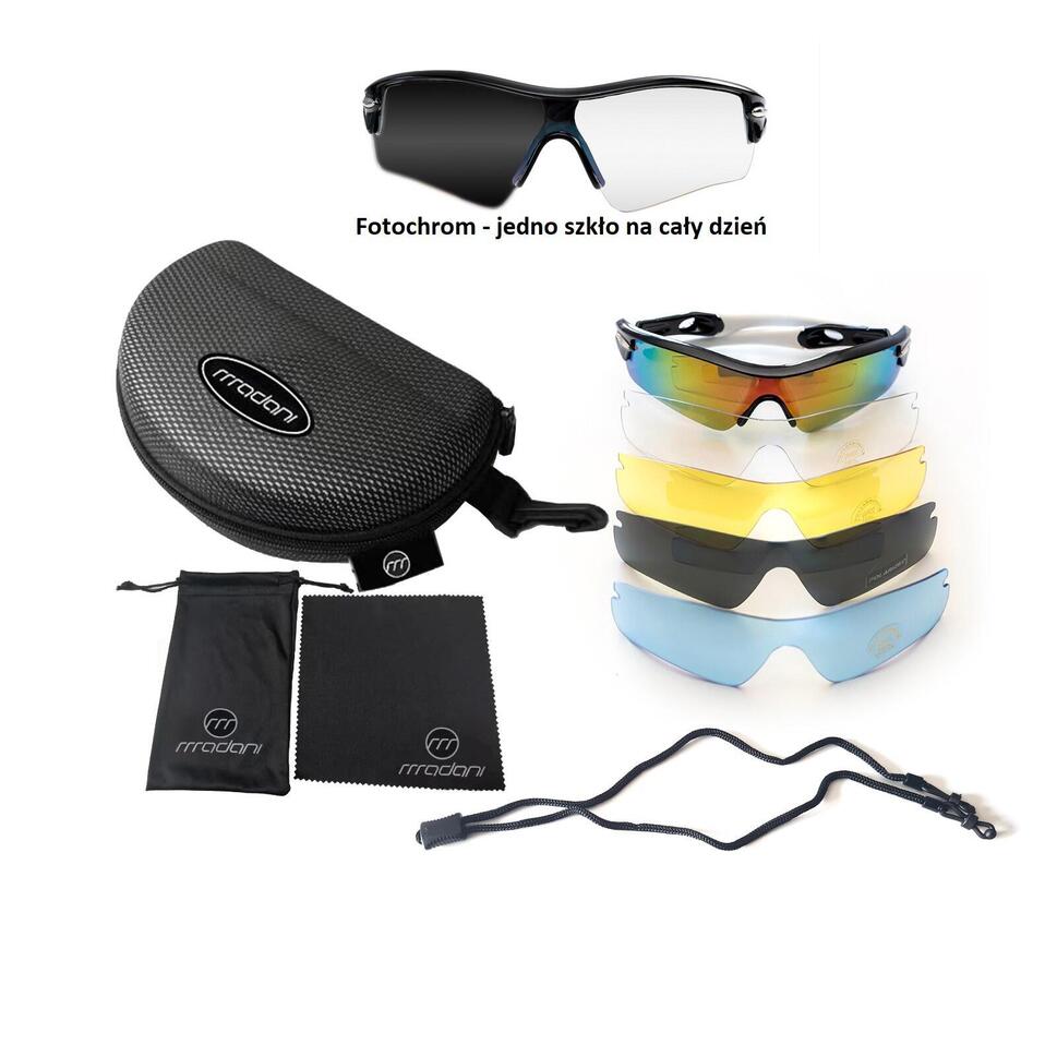 Fotochromowe okulary sportowe unisex madani SP0622